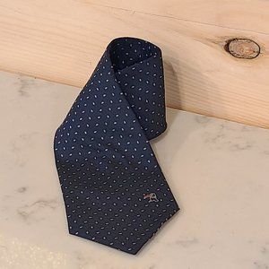 Tucano Tie Black Toucan Logo Made in Italy